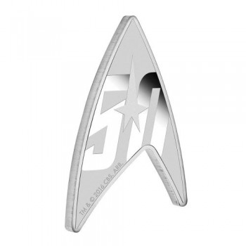 2016 Star Trek The Original Series1oz Silver Delta Coin